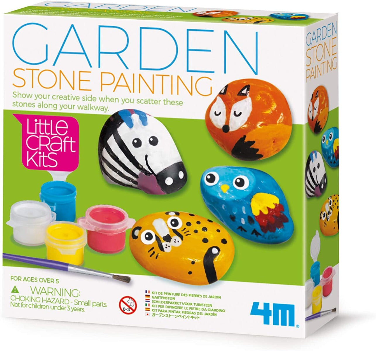 Buy 4M Little Craft Garden Stone Painting | Yallatoys.com