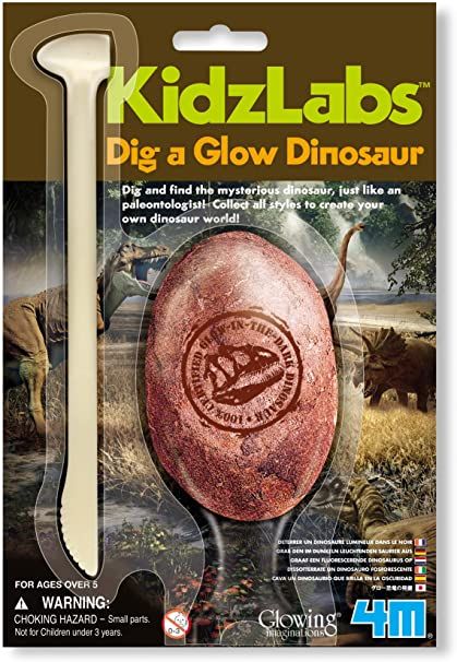 Buy 4M Kidzlabs Dig A Glow Dinosaur (Sold Separately Subject to Availability) | Yallatoys.com