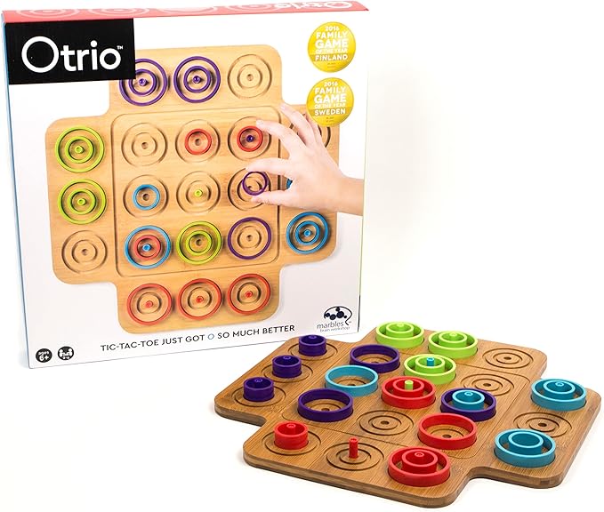 Buy Marbles Otrio Wood Strategy-Based Board Game | Yallatoys.com