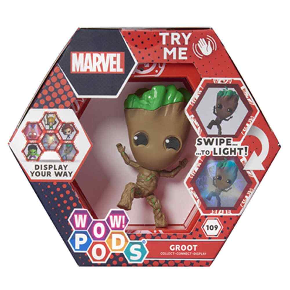 Buy DC Universe Pod Marvel Groot Collectable Light Up Figure | Yallatoys.com