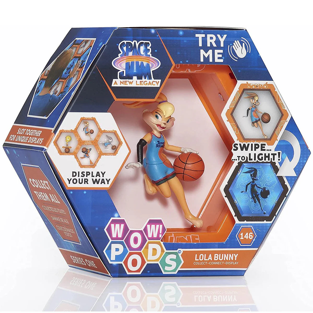 ديزني بودز سبيس جام إرث جديد لولا باني شخصية قابلة للتوصيل مع إضاءة وسحب