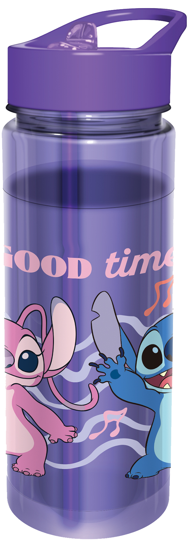 Disney Stitch PP Water Bottle 620ml