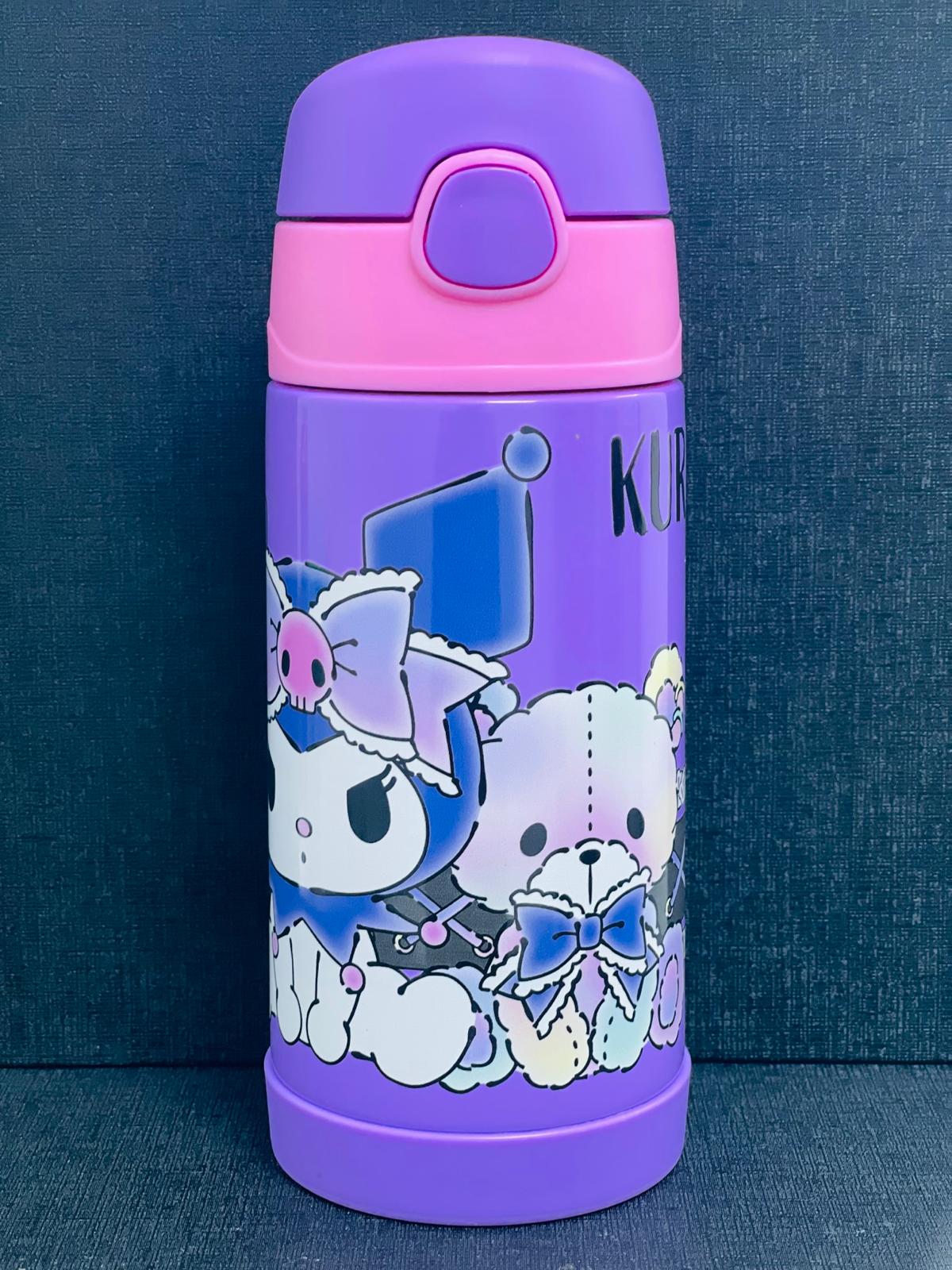 Sanrio Kuromi Double Wall Stainless Steel Water Bottle 350ml