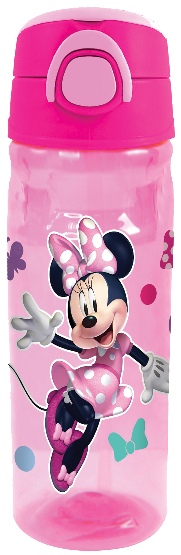 Disney Minnie Mouse Water Bottle 600ML with Lock
