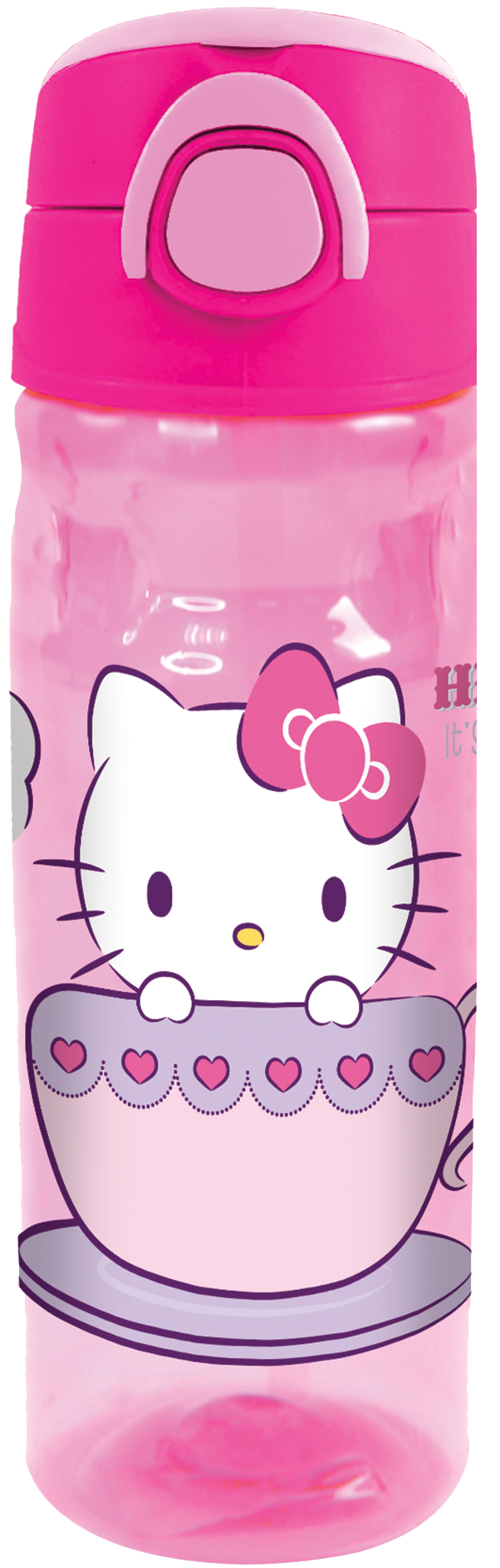 Hello Kitty Water Bottle 600ML with Lock