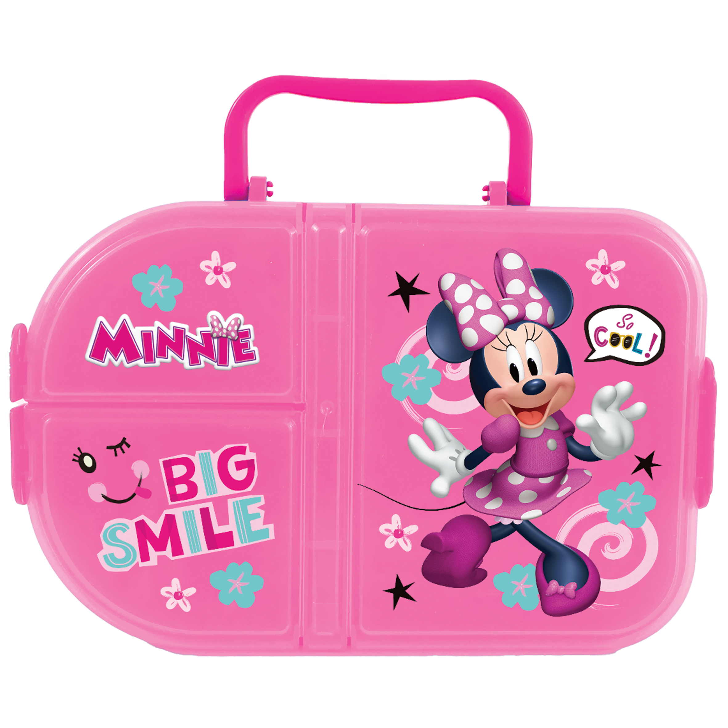 Disney Minnie Mouse Snack Box 3 Dividers
