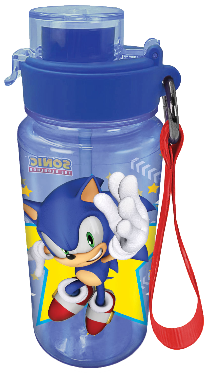 Sonic the Hedgehog Pop Up Canteen Water Bottle 640ML