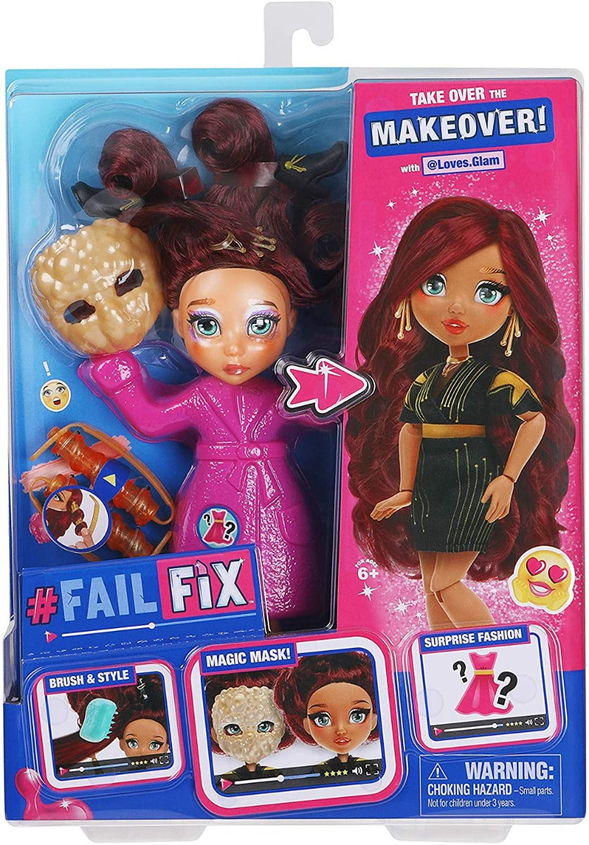 Buy Failfix Loves Glam Total Makeover Doll Pack | Yallatoys.com