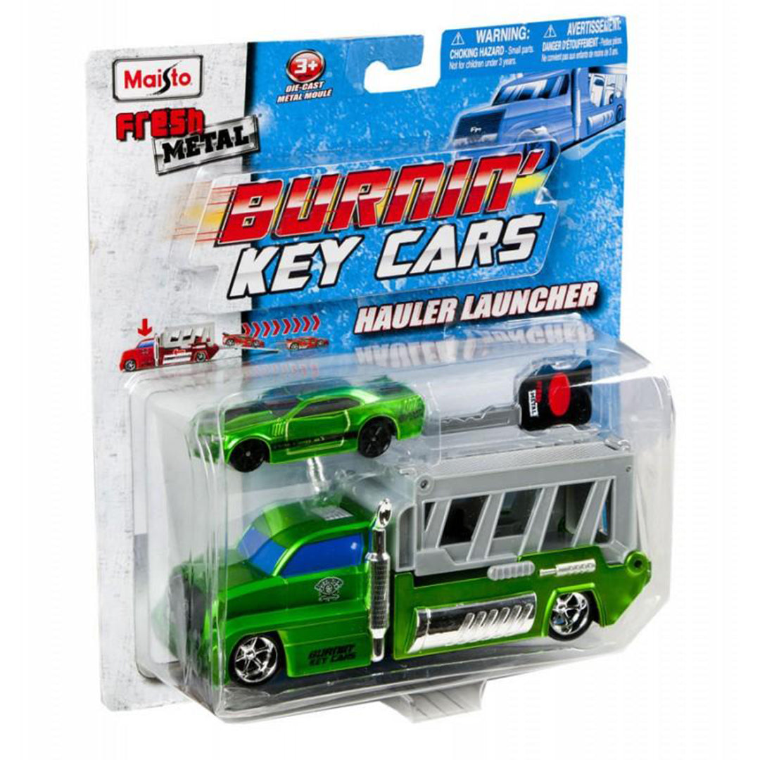 Buy Maisto Burnin Key Car Launcher And Hauler (Sold Separately Subject To Availability) | Yallatoys.com