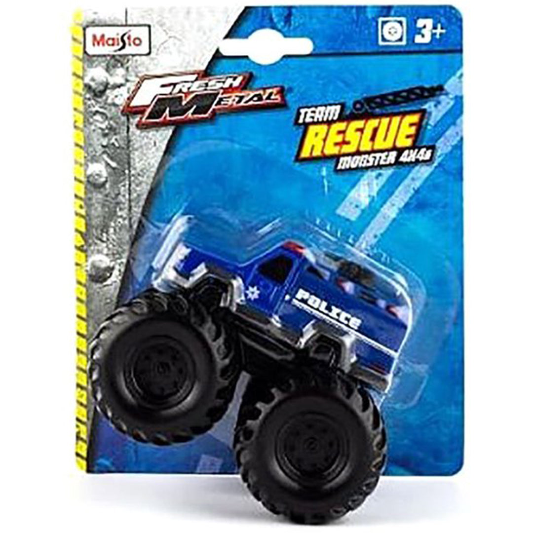 Buy Maisto Fresh Metal Team Rescue Monster 4أƒâ€”4 (Sold Separately Subject To Availability) | Yallatoys.com