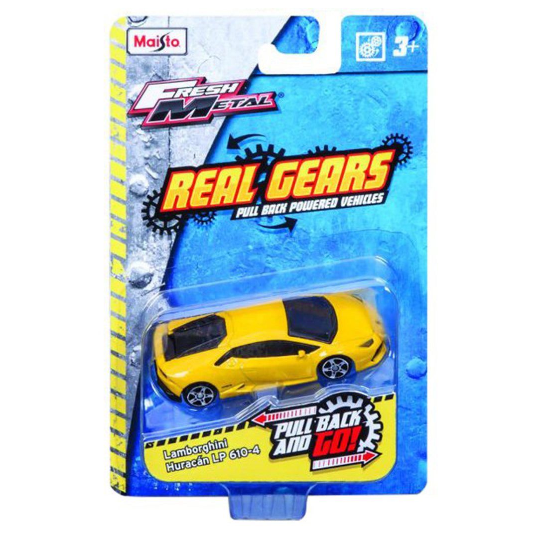 Buy Maisto Fresh Metal Real Gears 3Inch Pullback Car (Sold Separately Subject To Availability) | Yallatoys.com