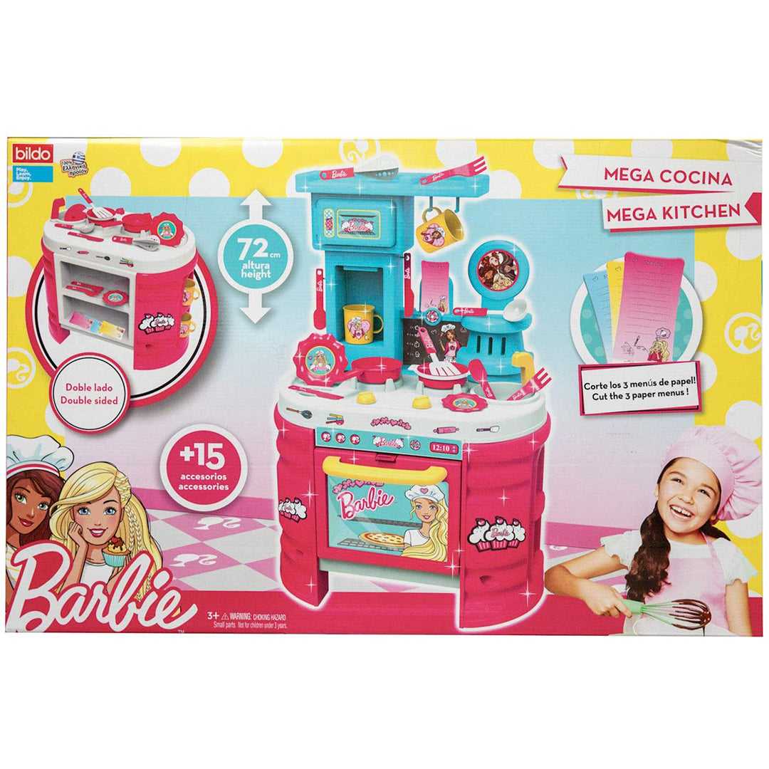 Buy Bildo Barbie Mega Kitchen Multi Colour | Yallatoys.com
