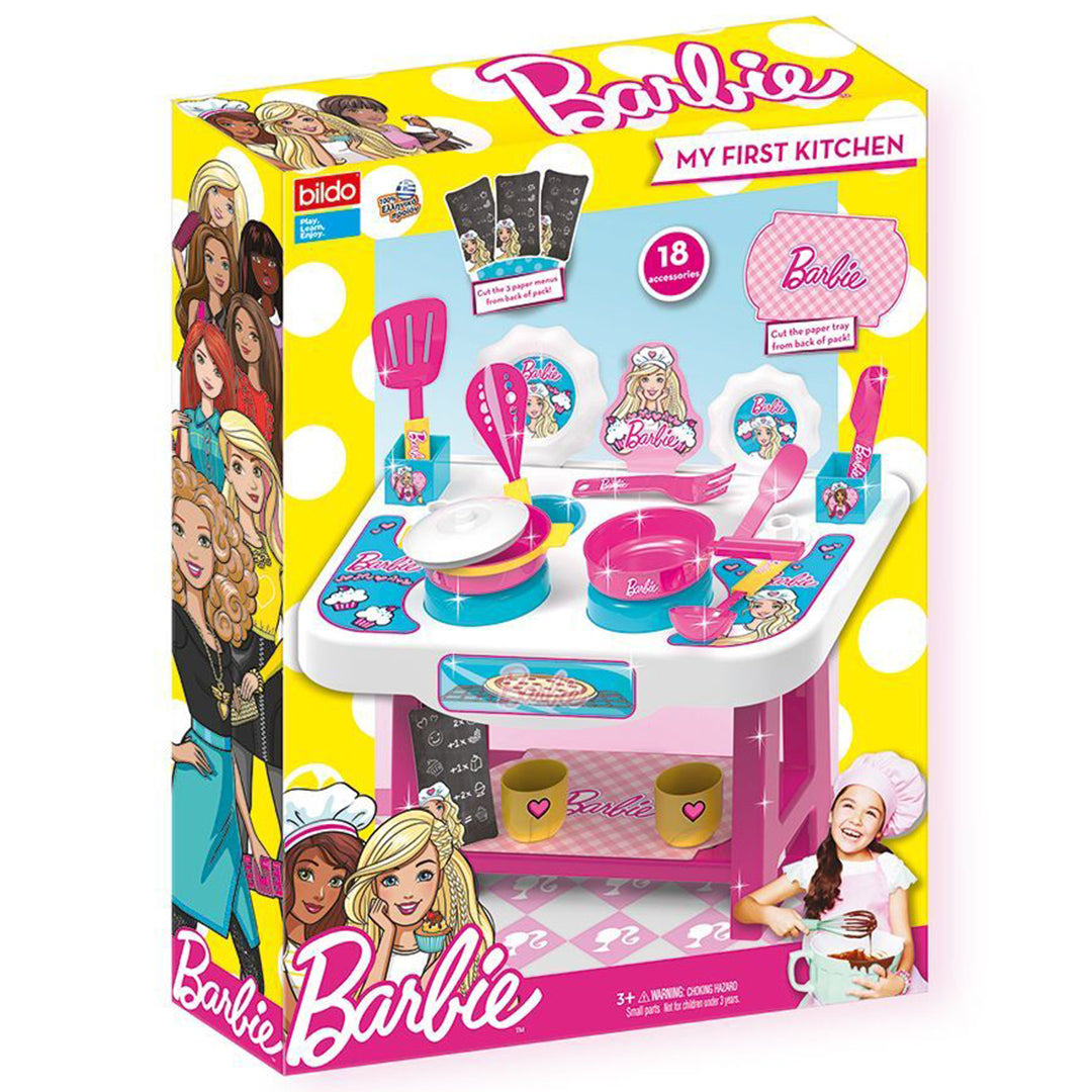 Buy Bildo Barbie My First Kitchen Multi Colour | Yallatoys.com