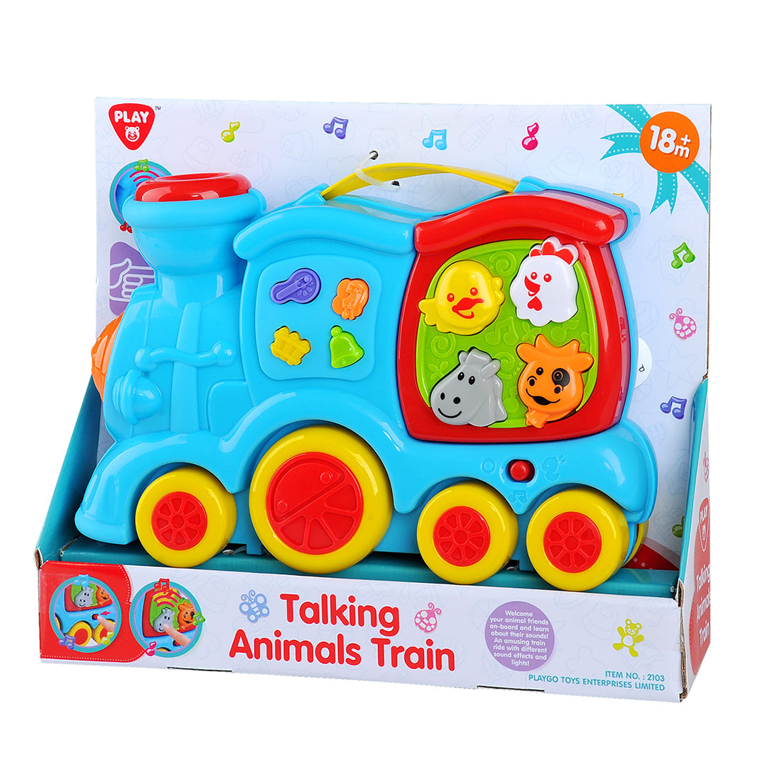 Buy Playgo Talking Animals Train | Yallatoys.com