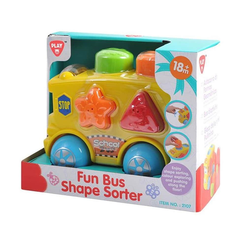 Buy Playgo Fun Bus Shape Sorter | Yallatoys.com