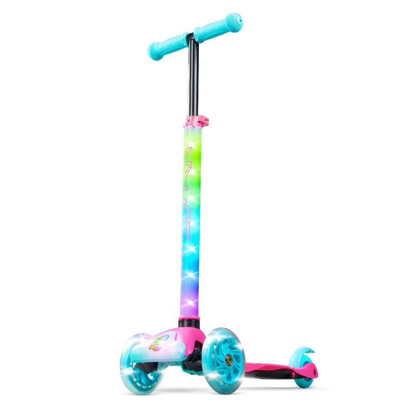 Buy Madd Gear Zycom Zipper Lumen Kids Light-Up Scooter Pink Teal | Yallatoys.com