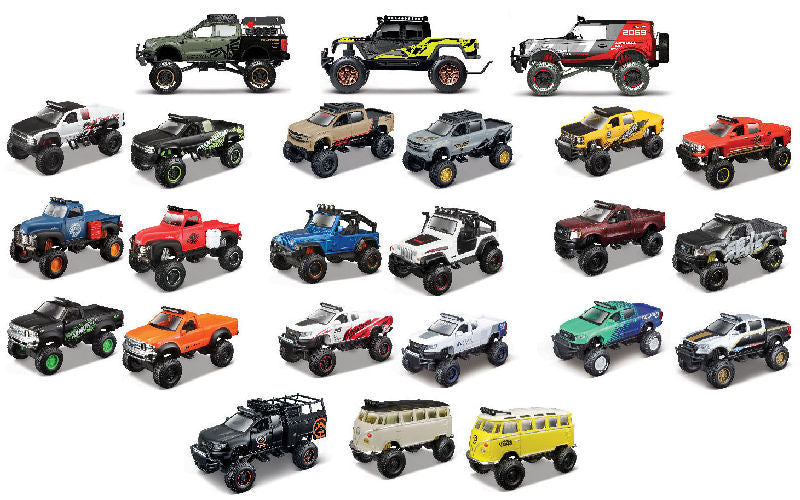 Buy Maisto 4X4 Rebels (Sold Separately Subject to Availability) | Yallatoys.com