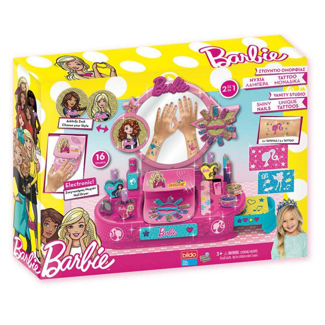 Buy Bildo Barbie Nails Studio Multi Colour | Yallatoys.com