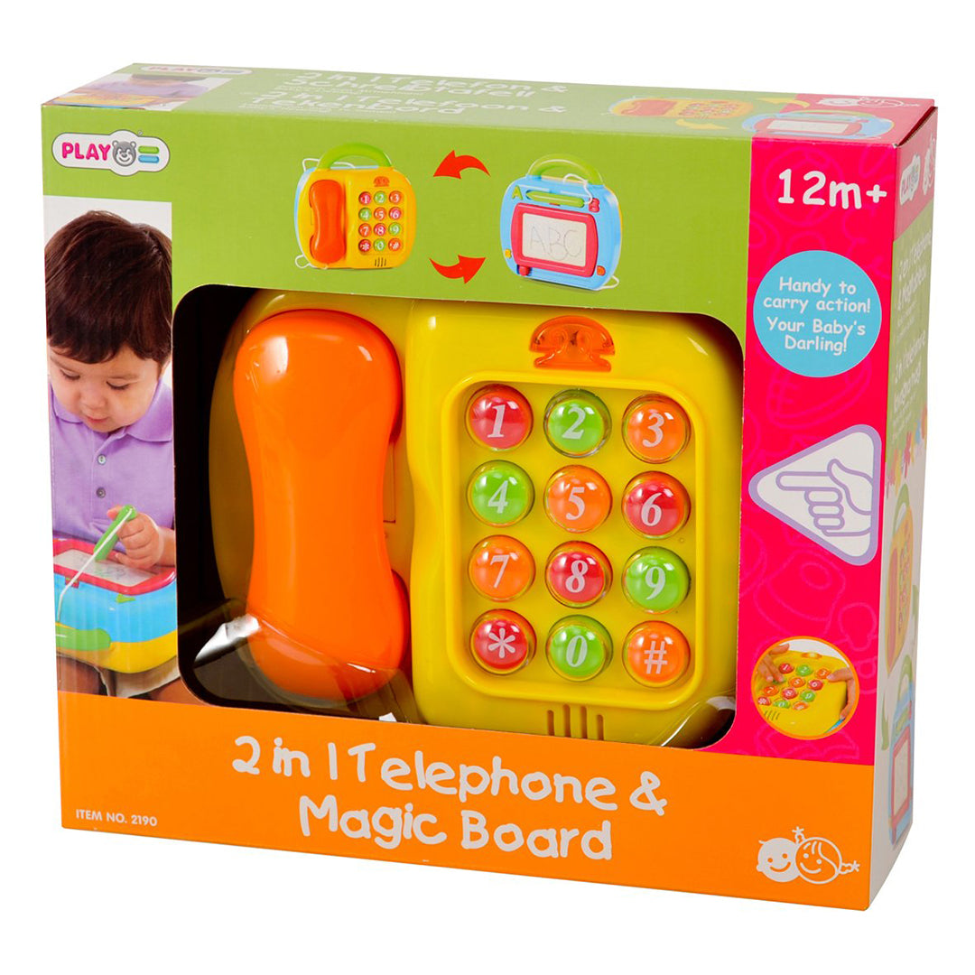 Buy Playgo 2 in 1 Telephone Magic Board | Yallatoys.com