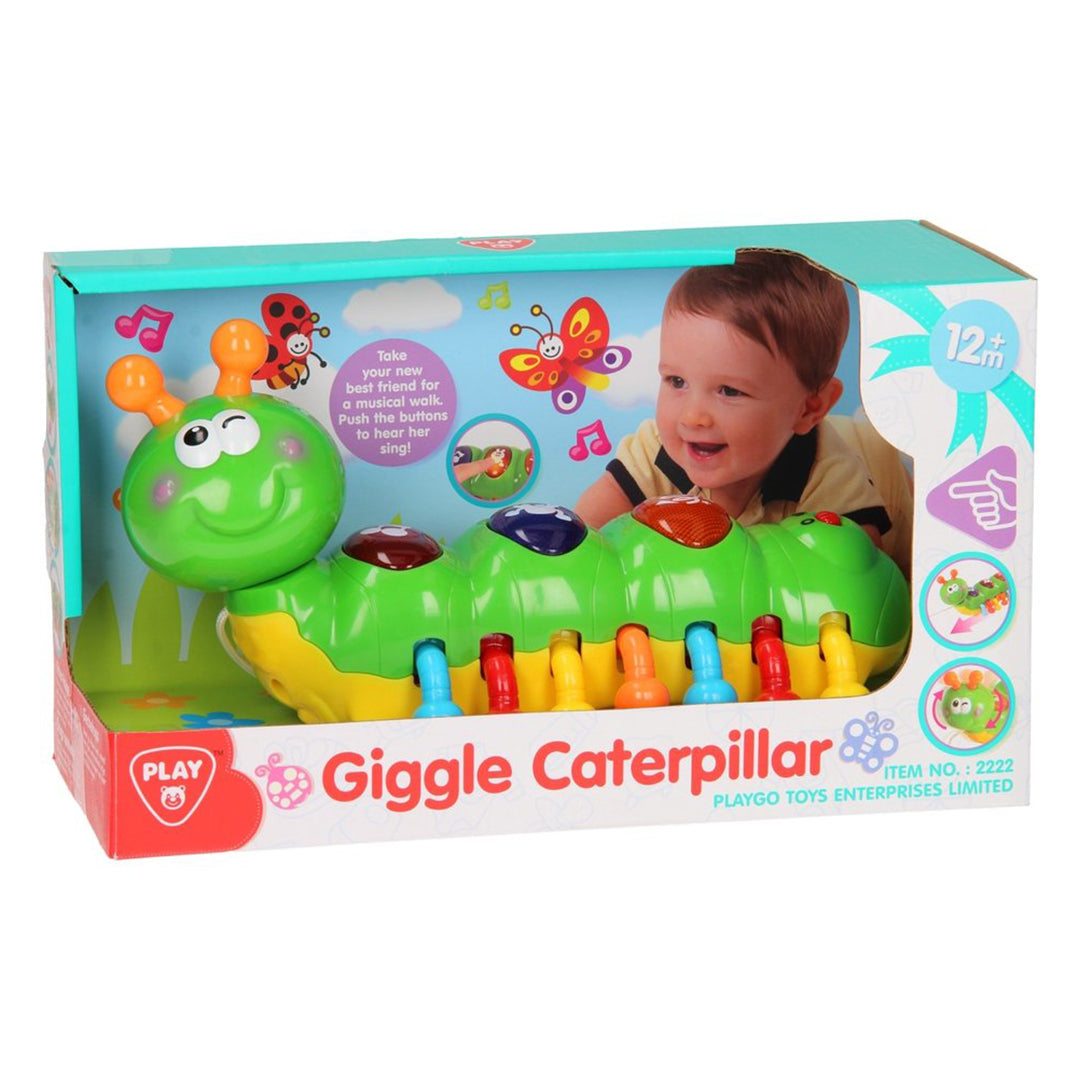 Buy Playgo Giggle Caterpillar Battery Operated | Yallatoys.com
