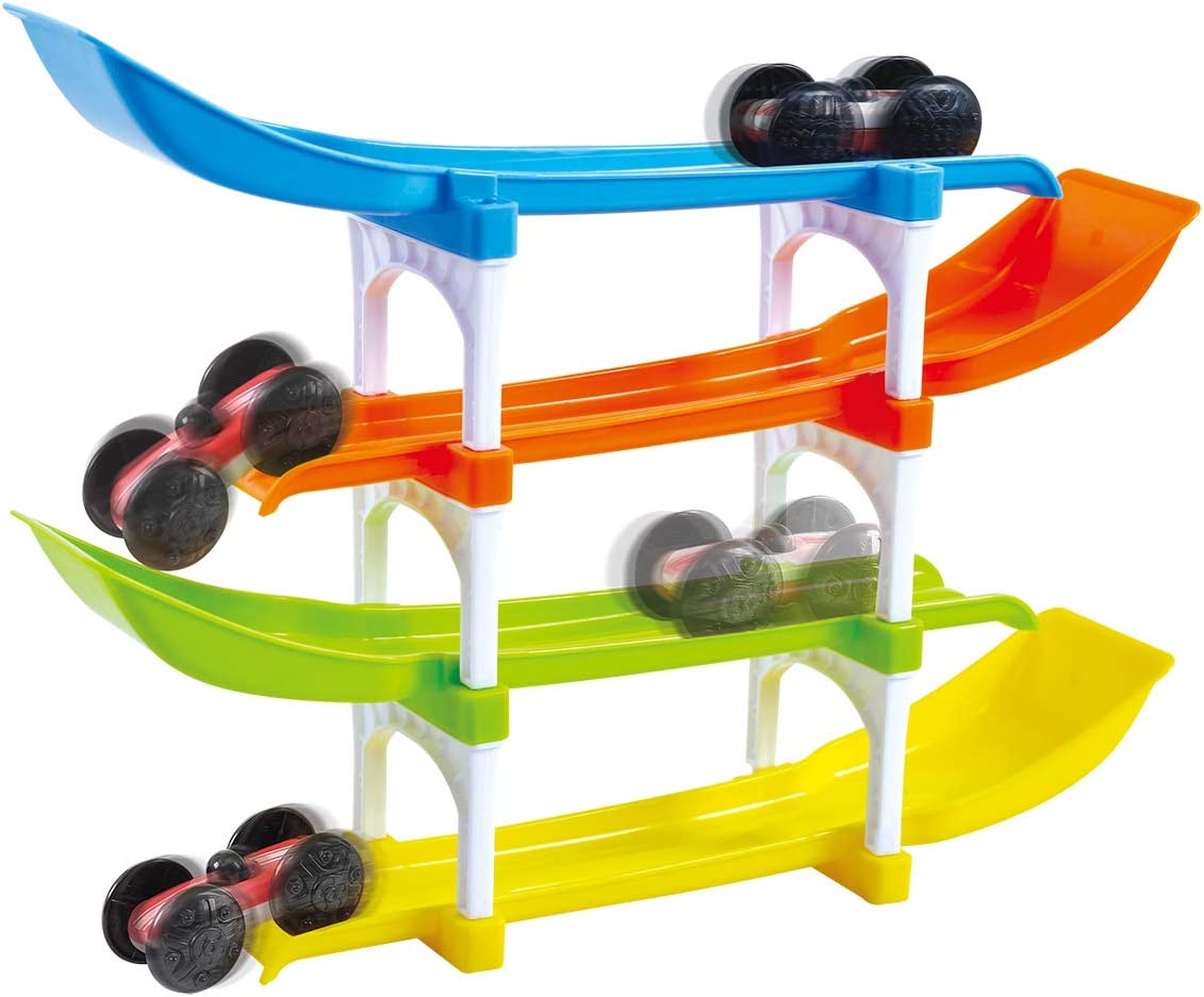 Buy Playgo Flip and Go Racer Four Level Race Track & Ramp Car Toy | Yallatoys.com