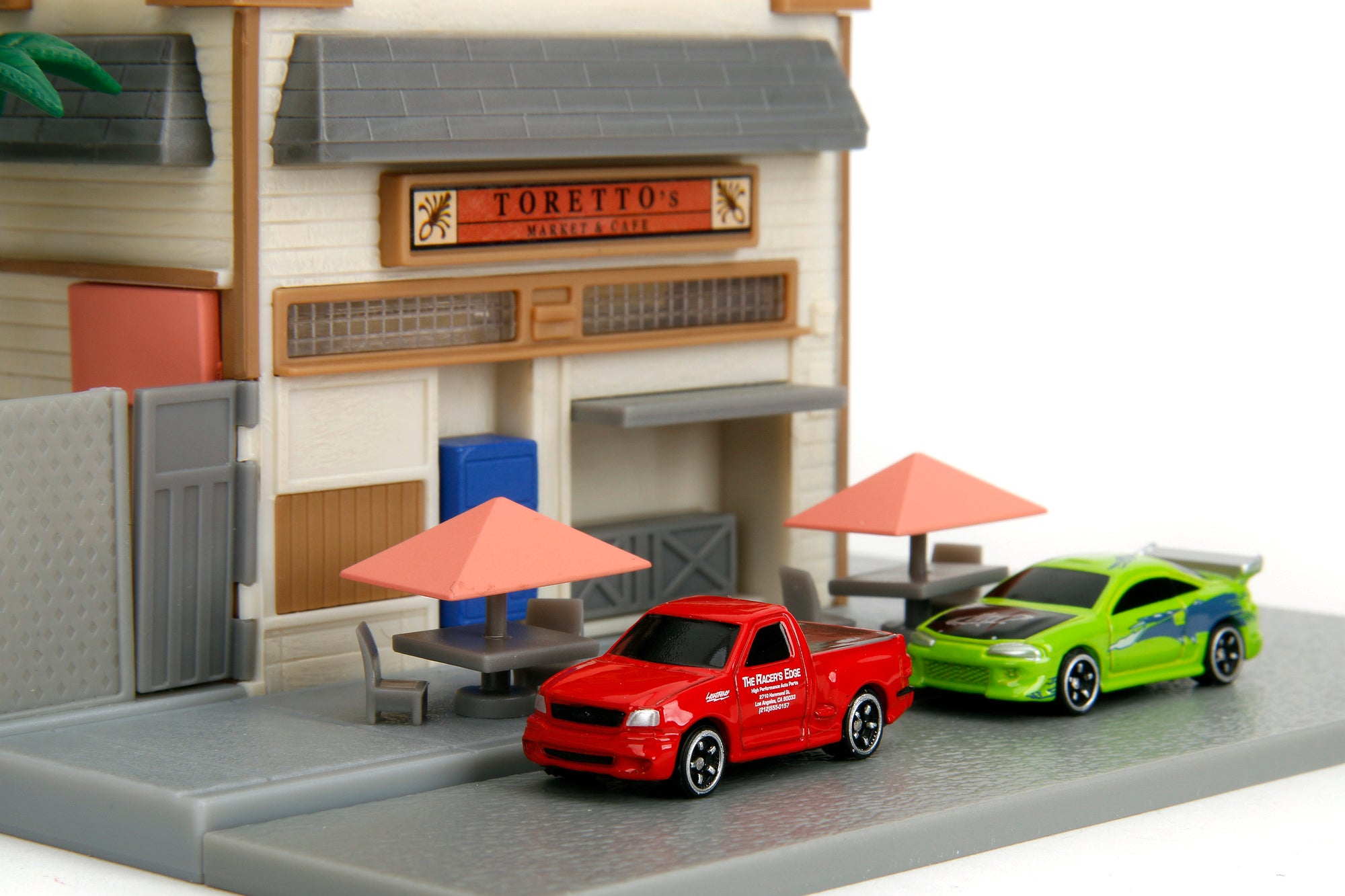 Jada Toys Fast & Furious Toretto´s Market & Cafe Nano Scene Diorama