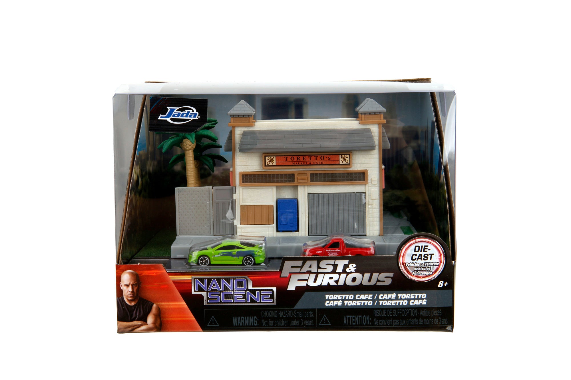 Jada Toys Fast & Furious Toretto´s Market & Cafe Nano Scene Diorama