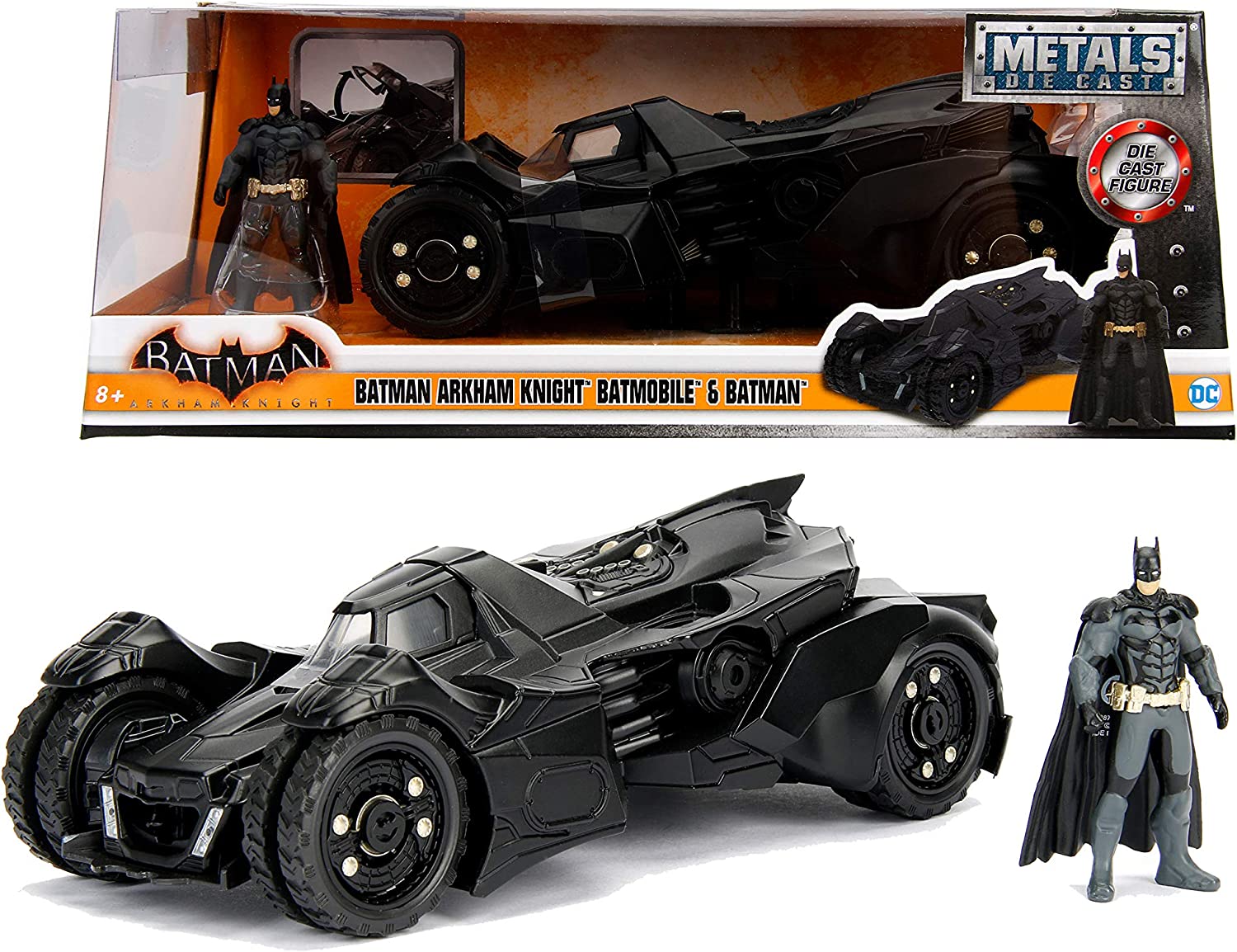 Buy Jada Arkham Knight Batmobile Die Cast Car with Figure | Yallatoys.com