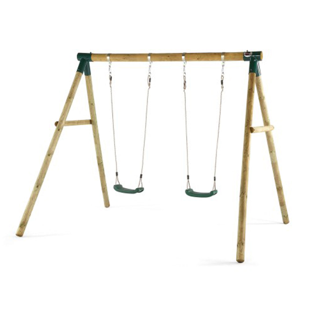 Buy Plum Marmoset Wooden Swing Set | Yallatoys.com