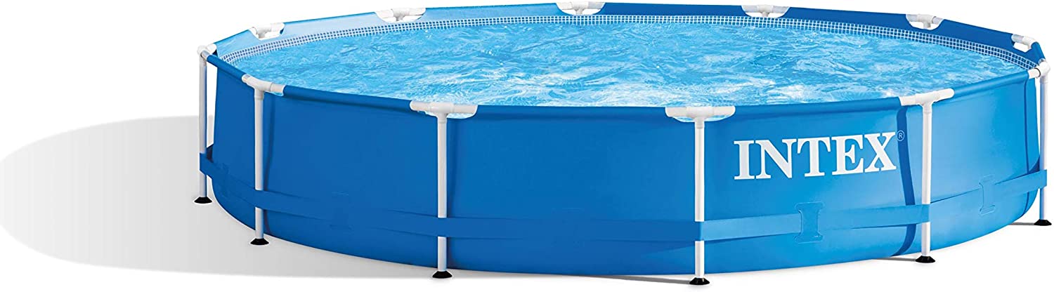 Buy Intex Family Sizemetal Frame Pool 3.6m x 0.76m (Free Installationآ inآ 24hrs) | Yallatoys.com