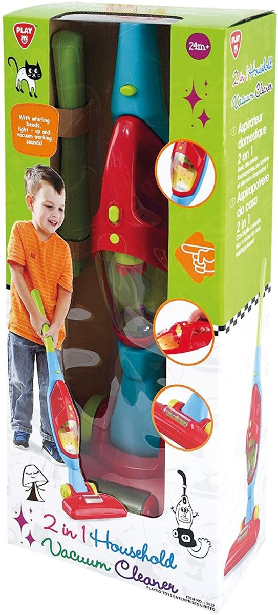 Buy Playgo 2 In 1 Household Vacuum Cleaner Battery Operated | Yallatoys.com