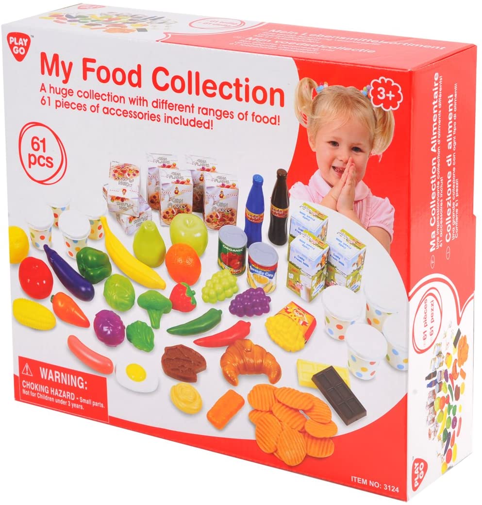 Buy Playgo My Food Collection 61 Pieces | Yallatoys.com