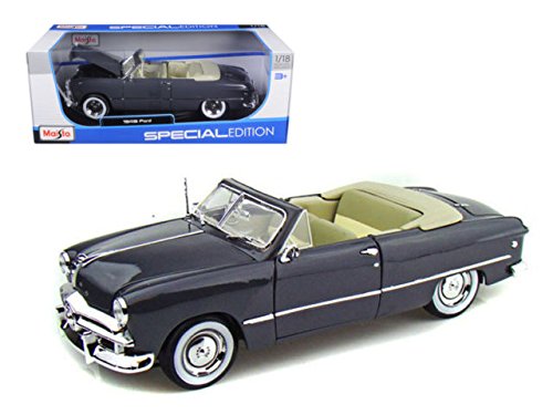 Buy Maisto 1949 Ford Convertible Gray Diecast Model Toy Car | Yallatoys.com