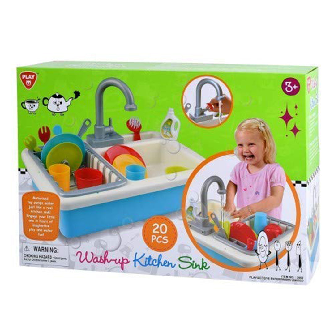 Buy Playgo Wash Up Kitchen Sink | Yallatoys.com