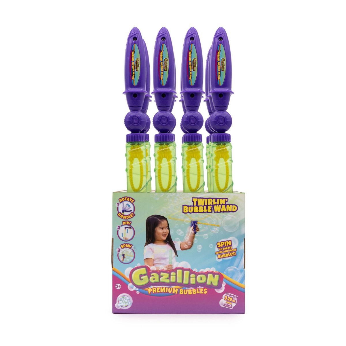 Gazillion Twirlin Bubble Wand