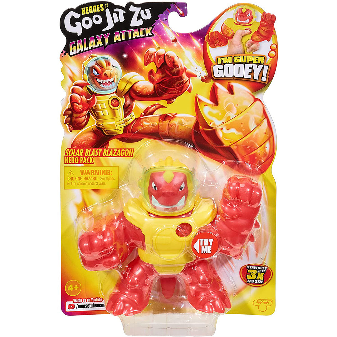 Buy Goo Jit Zu Galaxy Attack Action Figure Solar Blast Blazagon | Yallatoys.com