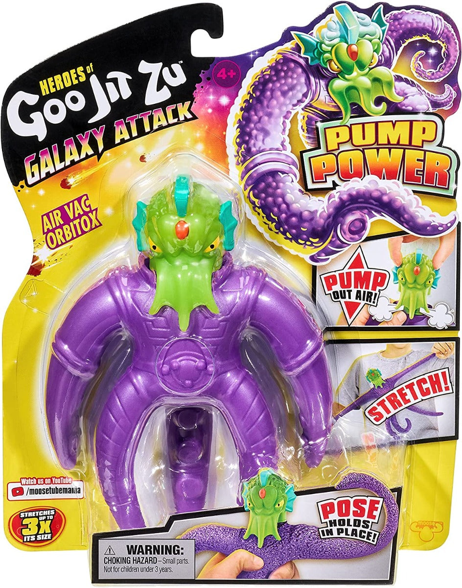 Buy Goo Jit Zu Galaxy Attack Action Figure Pump Power Air Vac Orbitox | Yallatoys.com