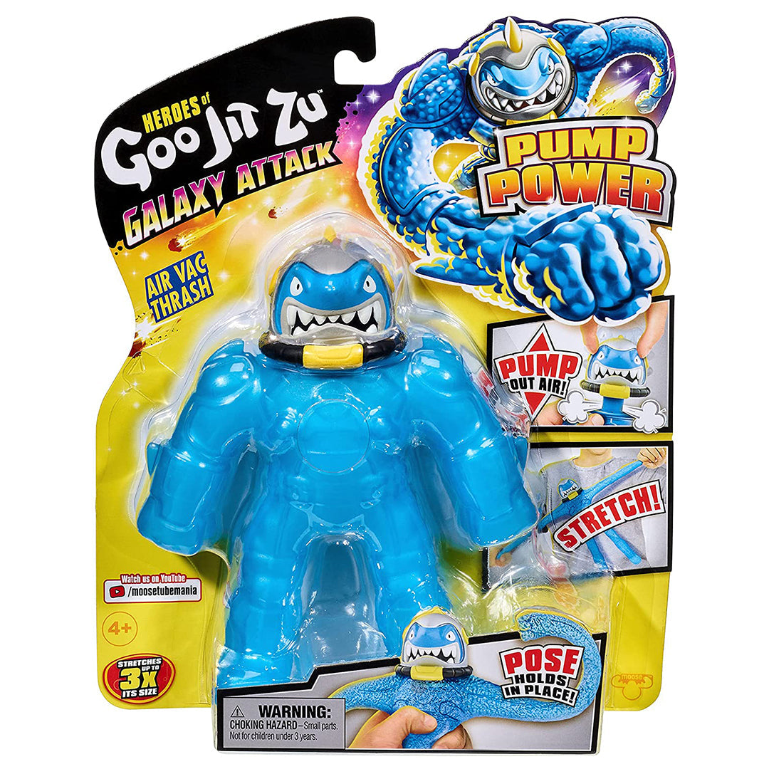 Buy Goo Jit Zu Galaxy Attack Action Figure Pump Power Air Vac Thrash | Yallatoys.com
