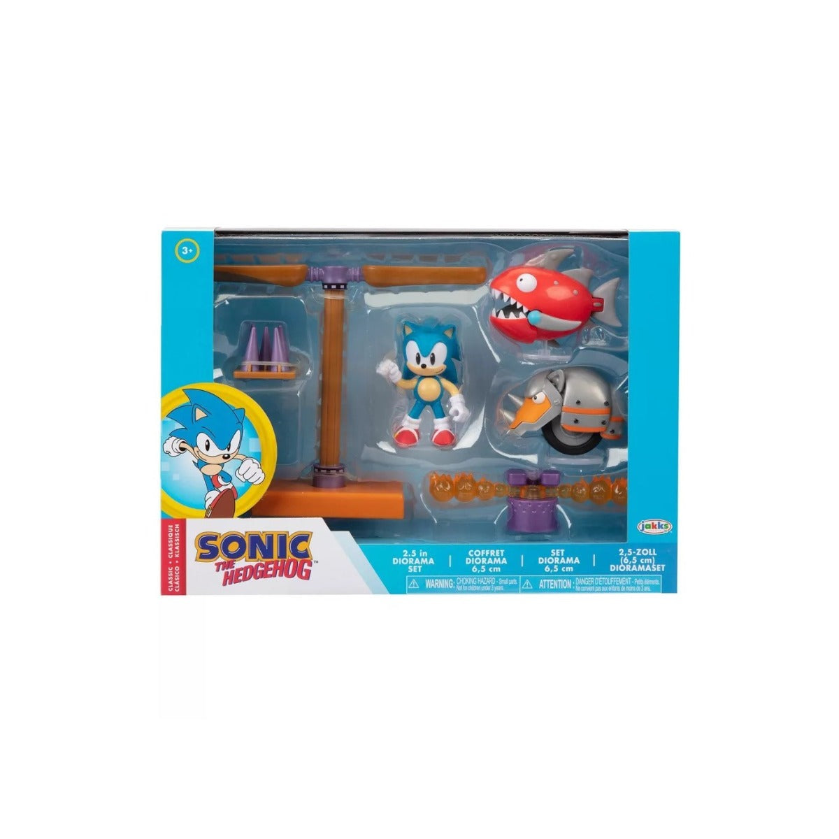 Buy Sonic the Hedgehog 2.5inches Figure Diorama PlaySet | Yallatoys.com