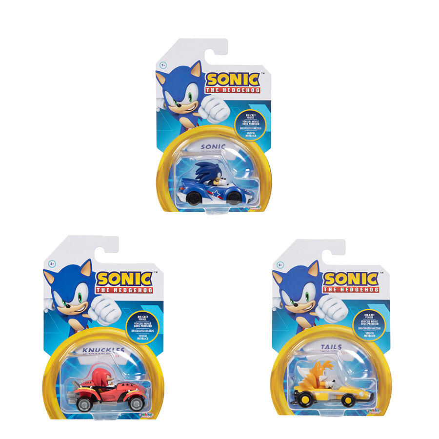 Buy Sonic The Hedgehog Die Cast Vehicles Single Piece Pack (Sold Separately Subject to Availability) | Yallatoys.com