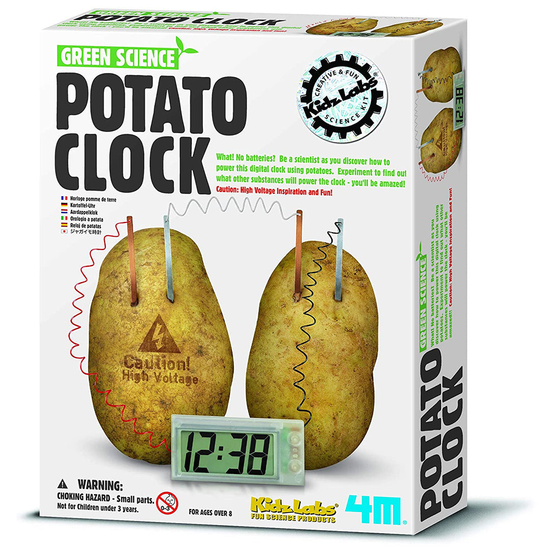 Buy 4M Green Science Potato Clock | Yallatoys.com