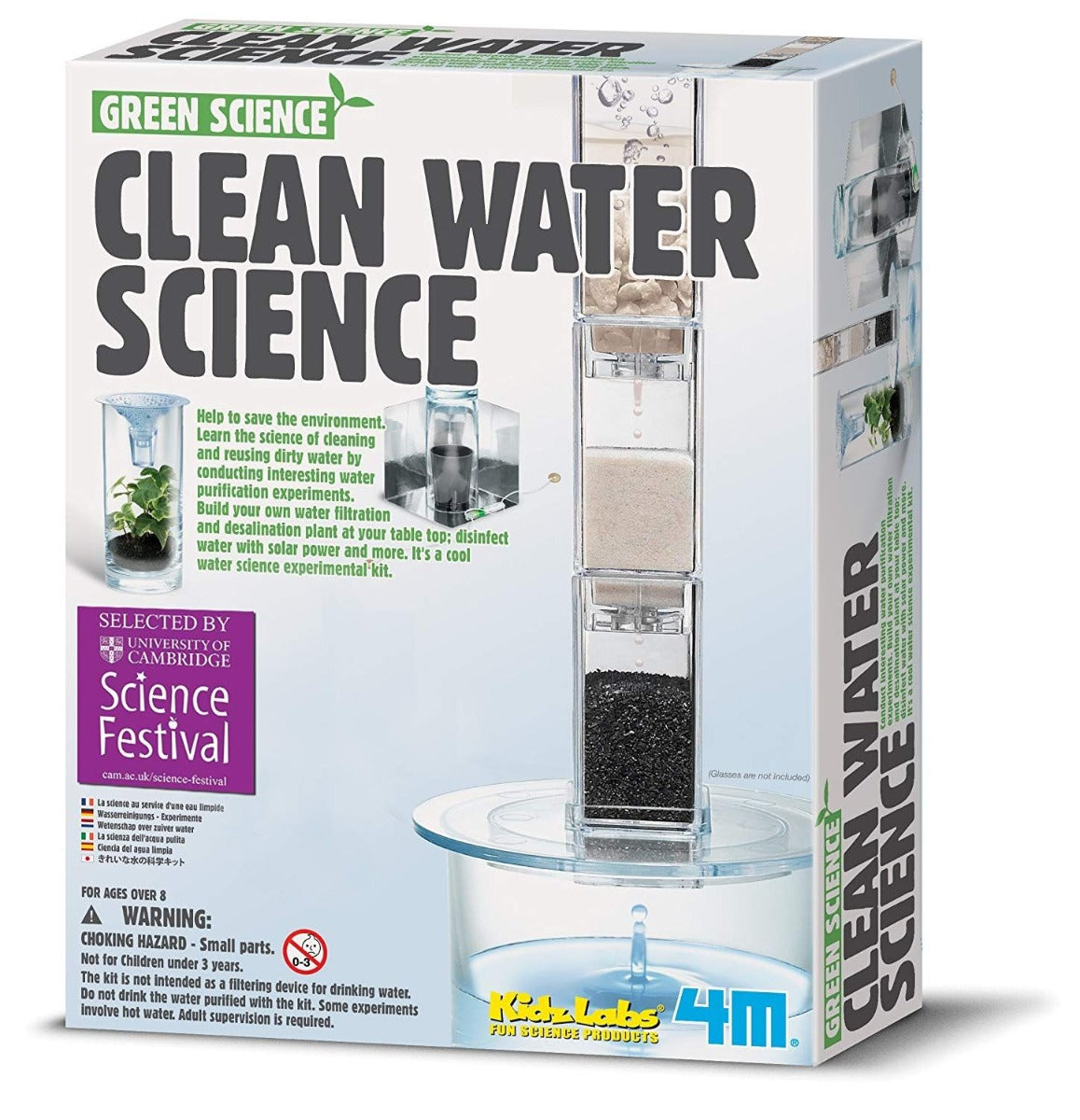 Buy 4M Clean Water Science-Climate Change, Global Warming, Lab-STEM Toys Educational | Yallatoys.com
