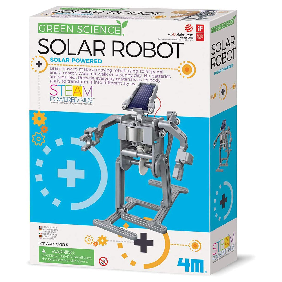 Buy 4M Green Science Solar Robot Kit-Green Energy Robotics Eco-Engineering-STEM Educational Toys | Yallatoys.com