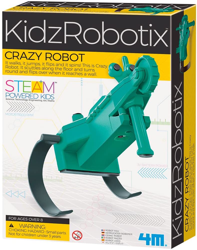 Buy 4M Kidz Robotix Crazy Robot Kit | Yallatoys.com