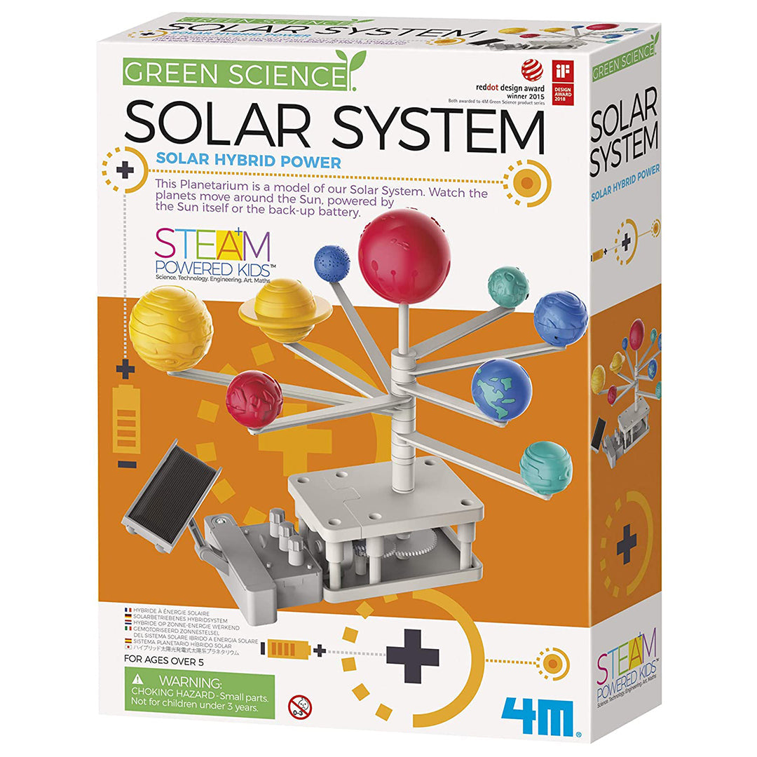 Buy 4M Hybrid Solar Engineering Motorised Solar System Planetarium Educational Toy | Yallatoys.com