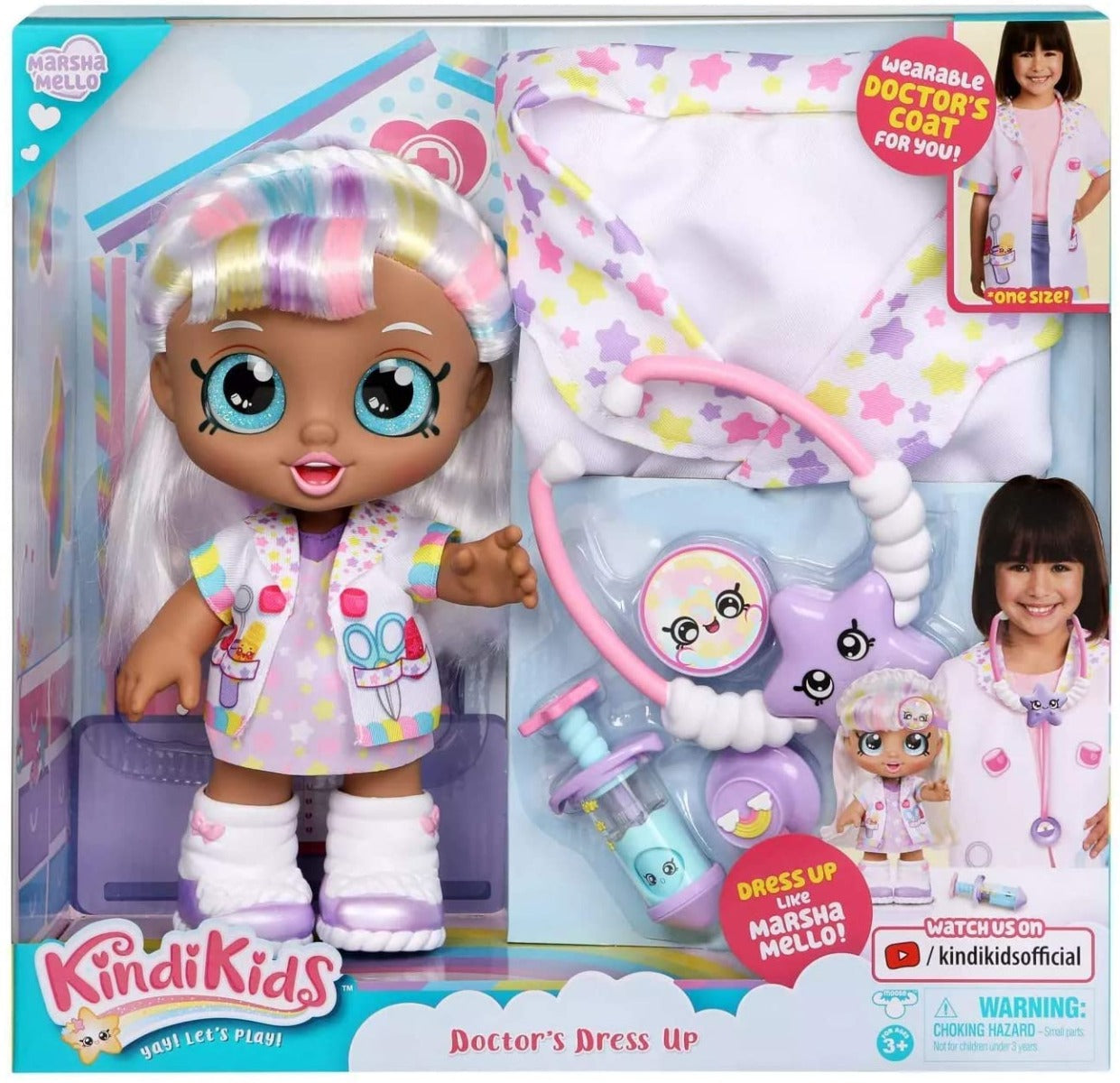 Buy Kindi Kids Series 3 Doctor Dress Up Marsha | Yallatoys.com