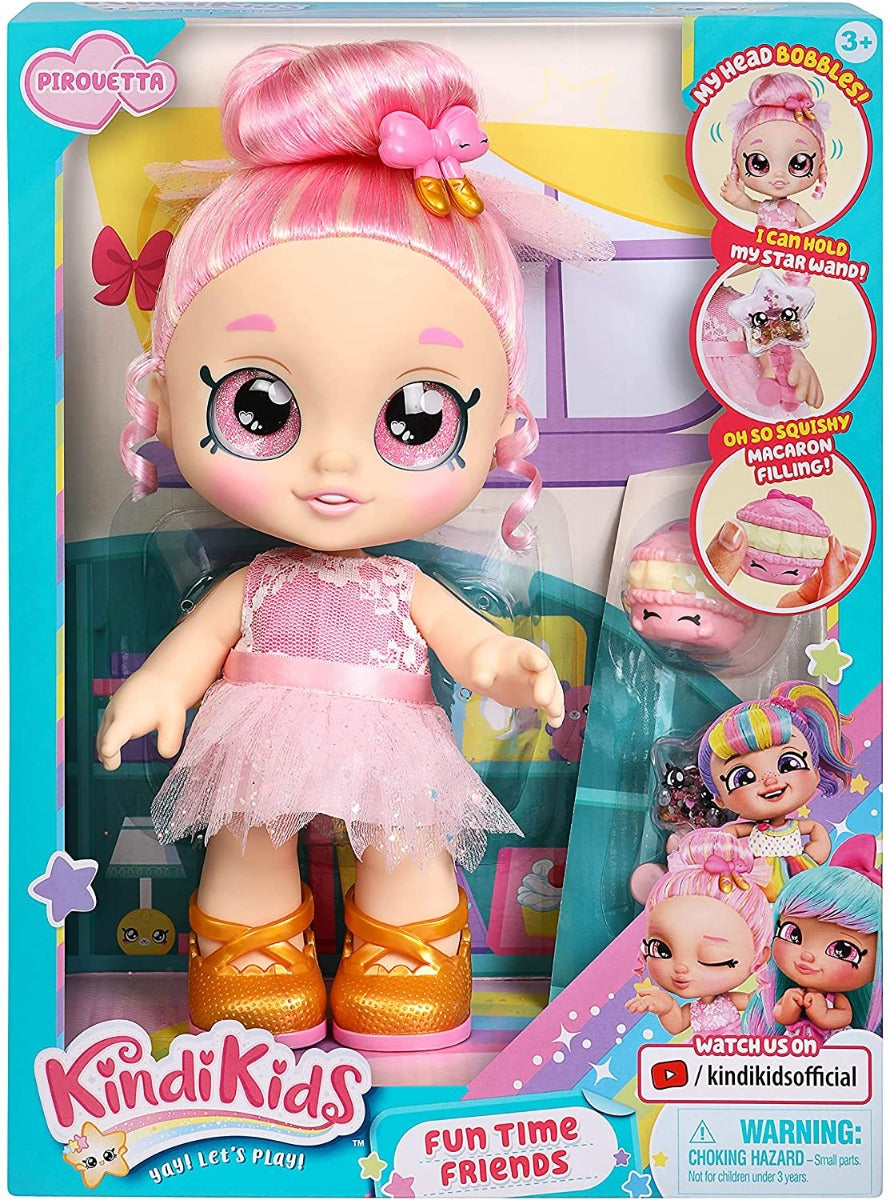 Buy Kindi Kids Fun Time Friends Pirouetta Fashion Doll | Yallatoys.com
