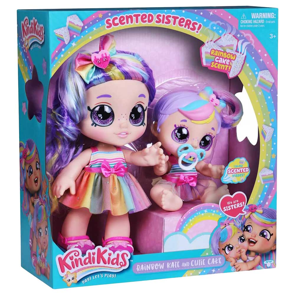 Buy Kindi Kids Series 5 Rainbow Rainbow Kate & Cutie Cake | Yallatoys.com