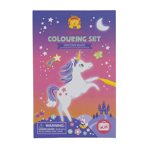 Buy Tiger Tribe Colouring Set Unicorn Magic | Yallatoys.com