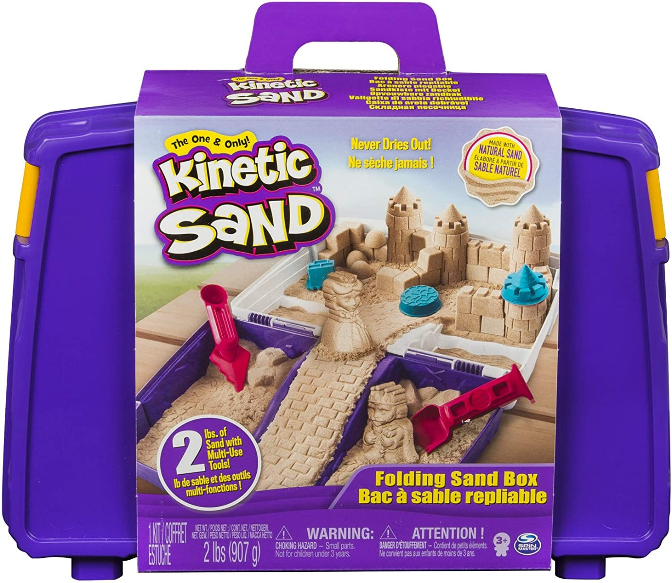 Buy Kinetic Sand Folding Sandbox 2Lb | Yallatoys.com